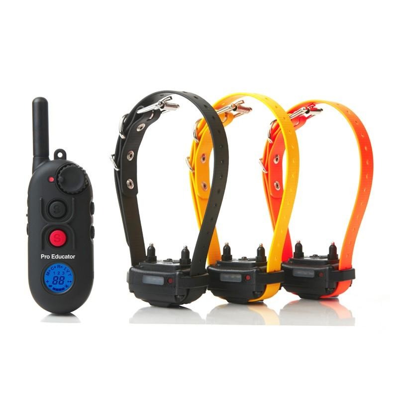 PE 903 3 Dog Pro Educator Advanced Remote Trainer Collartron